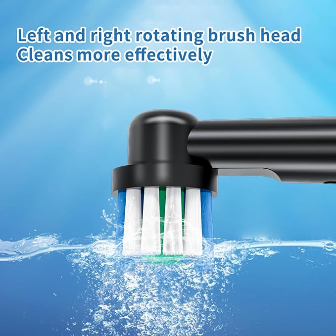 Deep Clean Rechargeable Electric Powered Toothbrush,Pressure Sensor to Protect Gums (Pink)