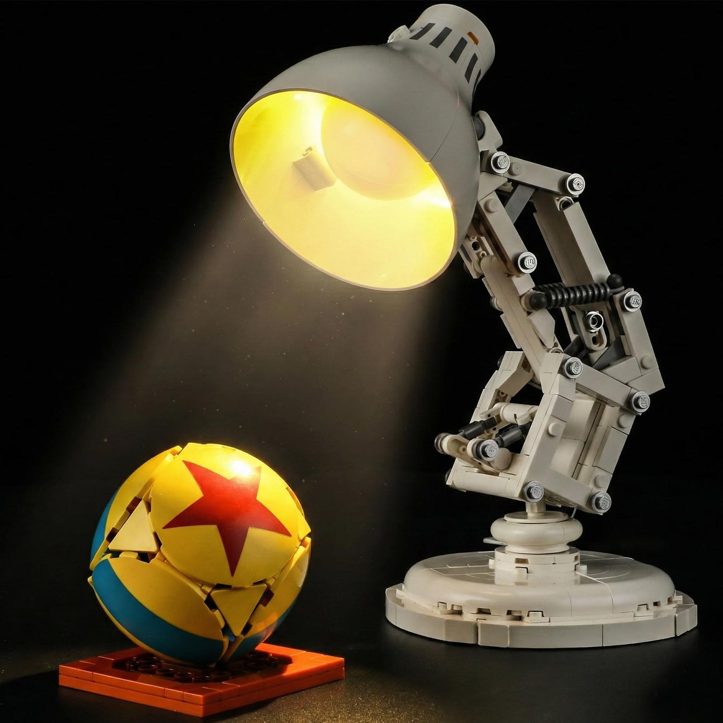 Mililier LED Light Kit for Lego 21357 Pixar Luxo Jr. Building Set, Compatible with Lego 21357 Building Blocks Model(Not Include Blocks Set)