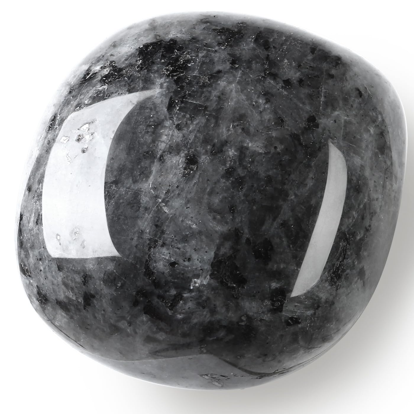 MAIBAOTA 1.6-2.0" Labradorite Crystal Large Reiki Natural Tumbled Polished Stones for Energy Witchcraft Therapy Meditation DIY Crystals for Protection