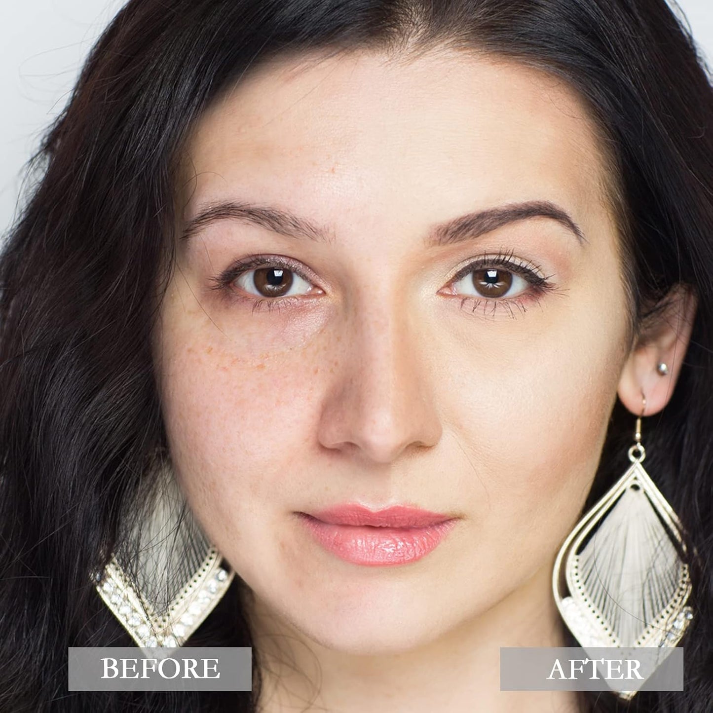 Boobeen Hydrating BB Cream, Full-Coverage Foundation & Concealer, Color Correcting Tinted Moisturizer for All Skin Types - Evens Skin Tone