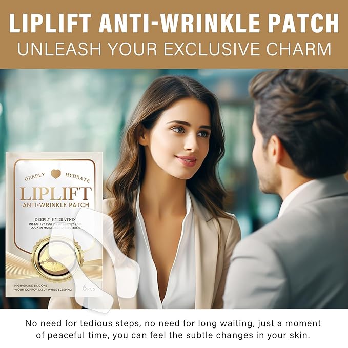 Anti Wrinkle Patches for Lip, Smile Line patches, Silicone Sticker for Smooth Fine Lines, Collagen Mask for Lip Lift, Fast Acting