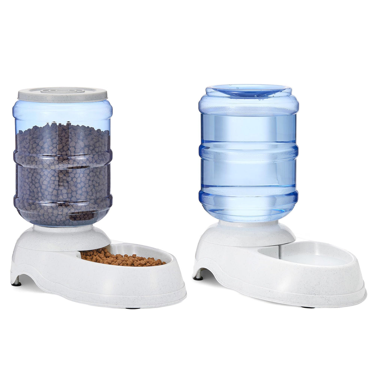 Gravity Pet Water Dispenser for Cat and Dog, Easy to Clean, 135.3fl.oz Capacity, Small