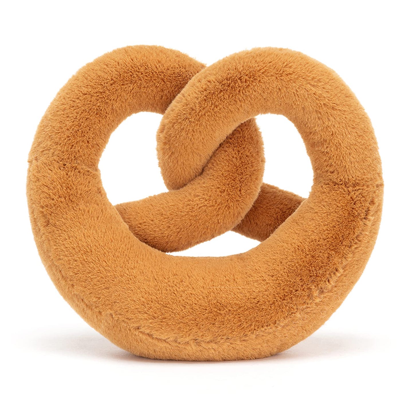 Jellycat Amuseables Pretzel Stuffed Toy, 7 inches - Food Plush - Fun Gift Idea