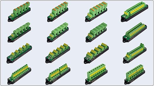 16Amp 300V 15x2 Position Terminal Block Distribution Module. OONO D-1658GP