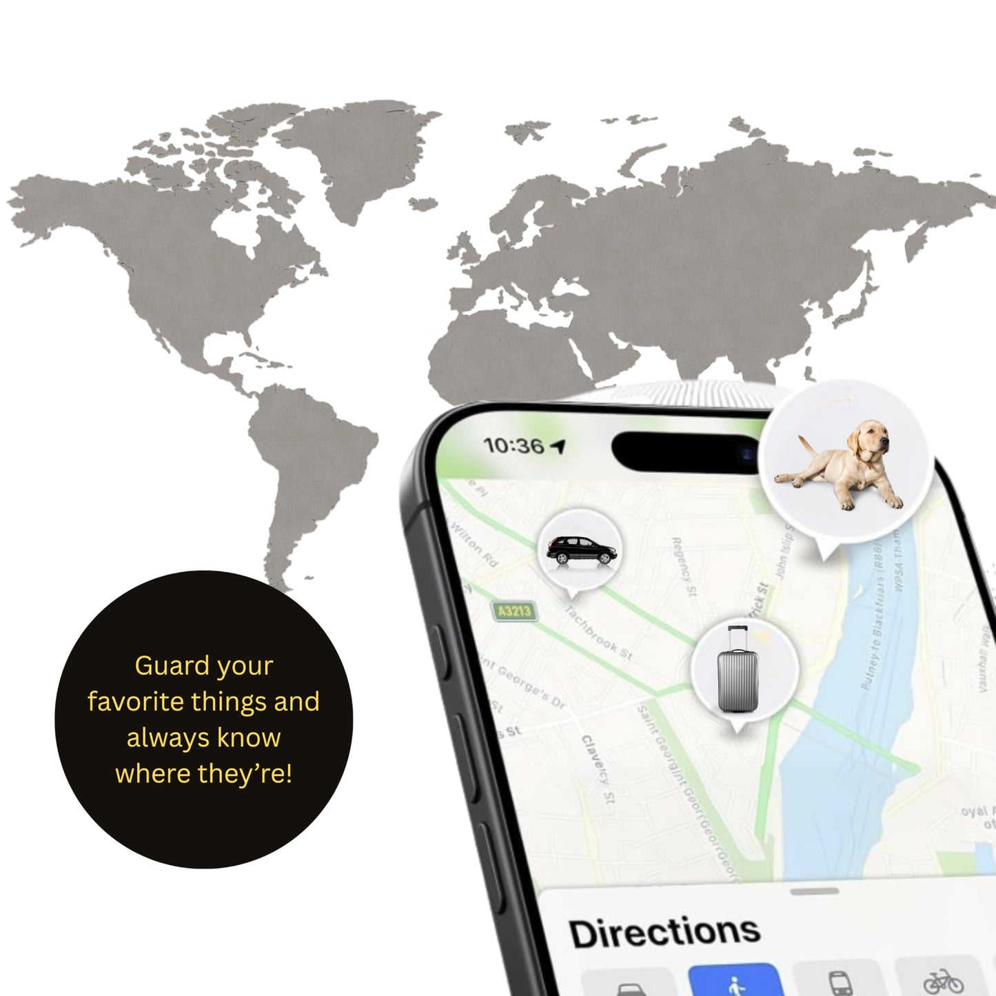 KeyTrack Pro Keychain with Smart Tracker, Men's Keychain Works with Find My App, Heavy Duty Car Key Chains Fob Carabiner, Key Finder GPS Tracker