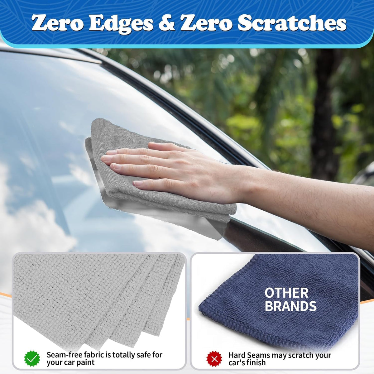 Microfiber Cleaning Cloth (24 Count)