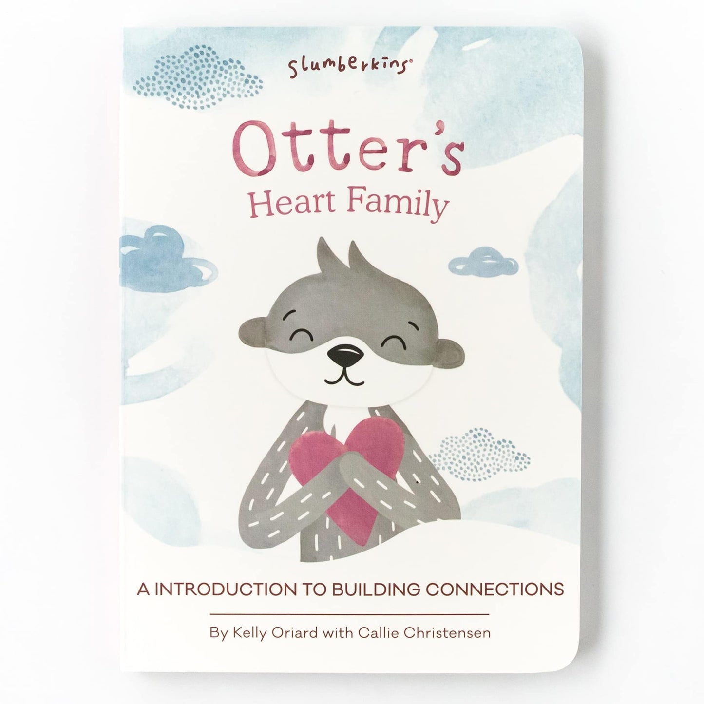 Slumberkins Otter Snuggler & 2 Board Books Complete Set Bundle | Promotes Family Bonding, Building Connections & Acceptance | Social Emotional Learning (Otter Snuggler Plush + 2 Board Books)