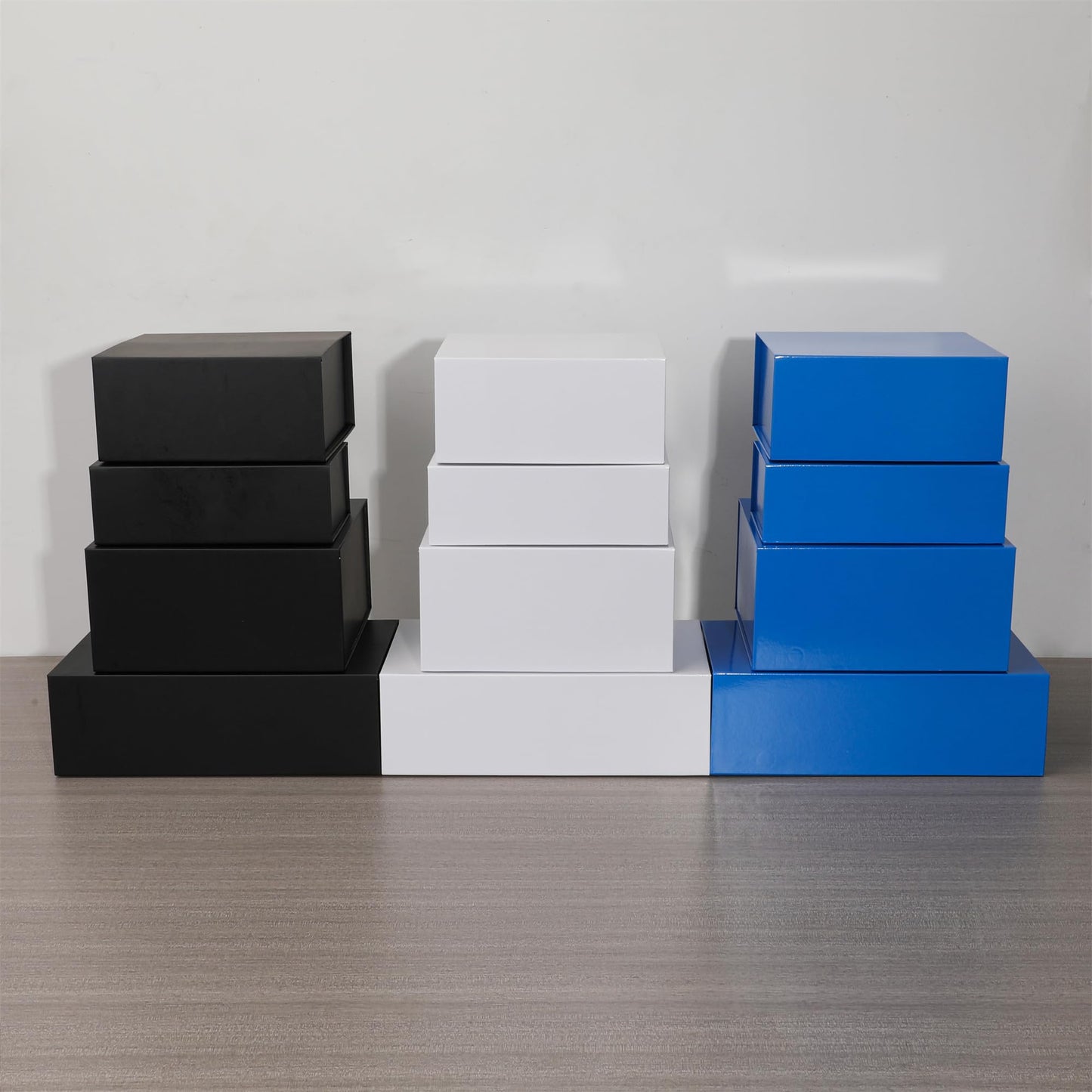 MUMUPACK 15 Pack Magnetic Gift Box With Lid 13x9x4.2,White Gift Boxes Bulk,Luxury Bridesmaid Proposal Box,Small Magnetic Closure Box Boxes For Presents,Wedding,Business