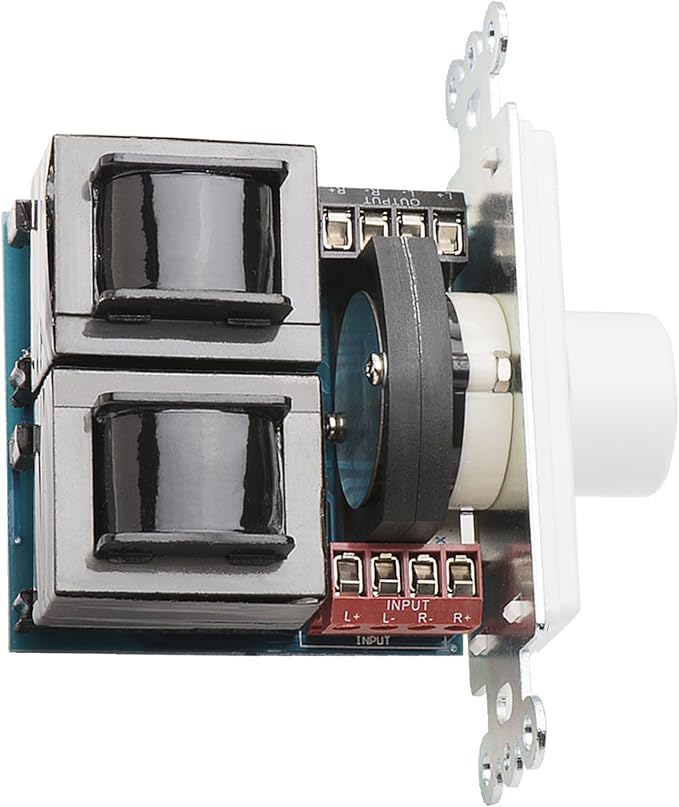 OSD Audio 300W Sleek, Modern, Minimalist Design in Wall Volume Control, Rotary Knob Bone Impedance Matching SLK300
