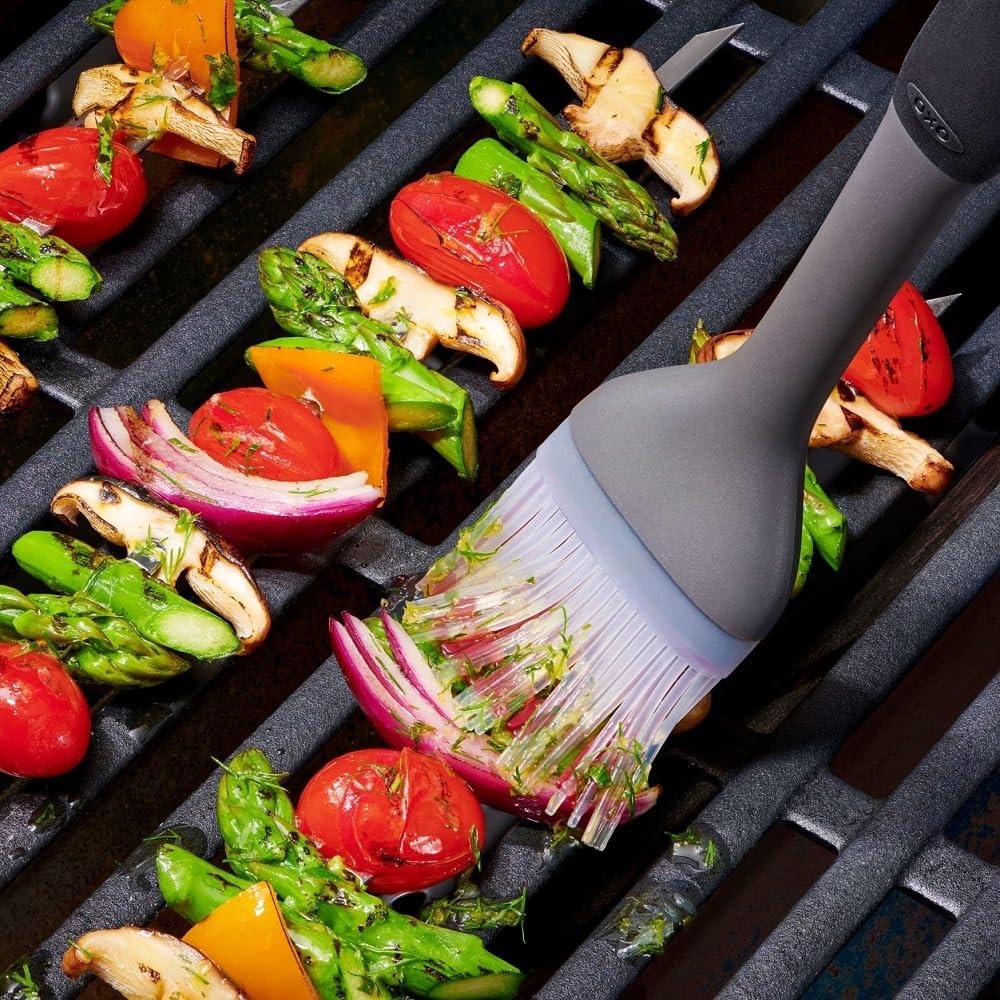 OXO Good Grips Grilling Tools, Basting Brush, Black