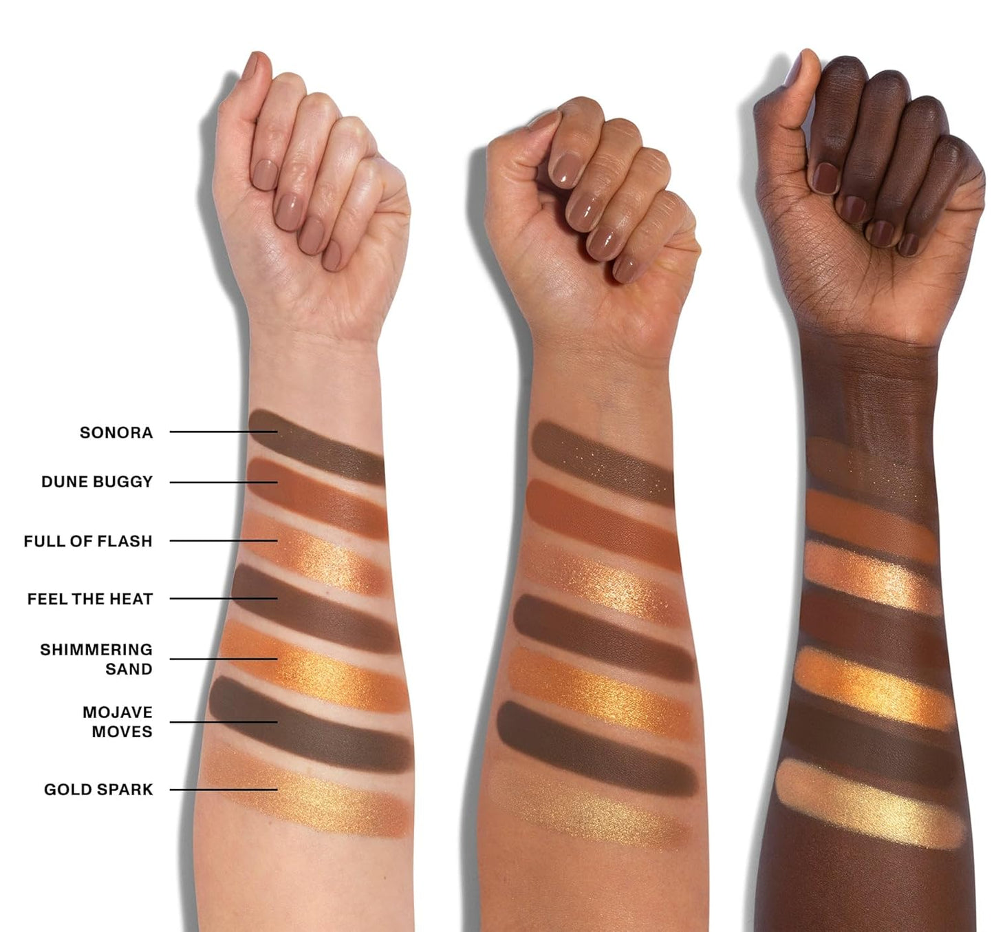 Morphe 35U Makeup Palette - Gilded Desert Artistry Palette with Deep Metallics, Shimmers & Matte Pressed Pigments - Made to Build, Blend & Layer for Everyday, Versatile Makeup Looks (1.98 oz)