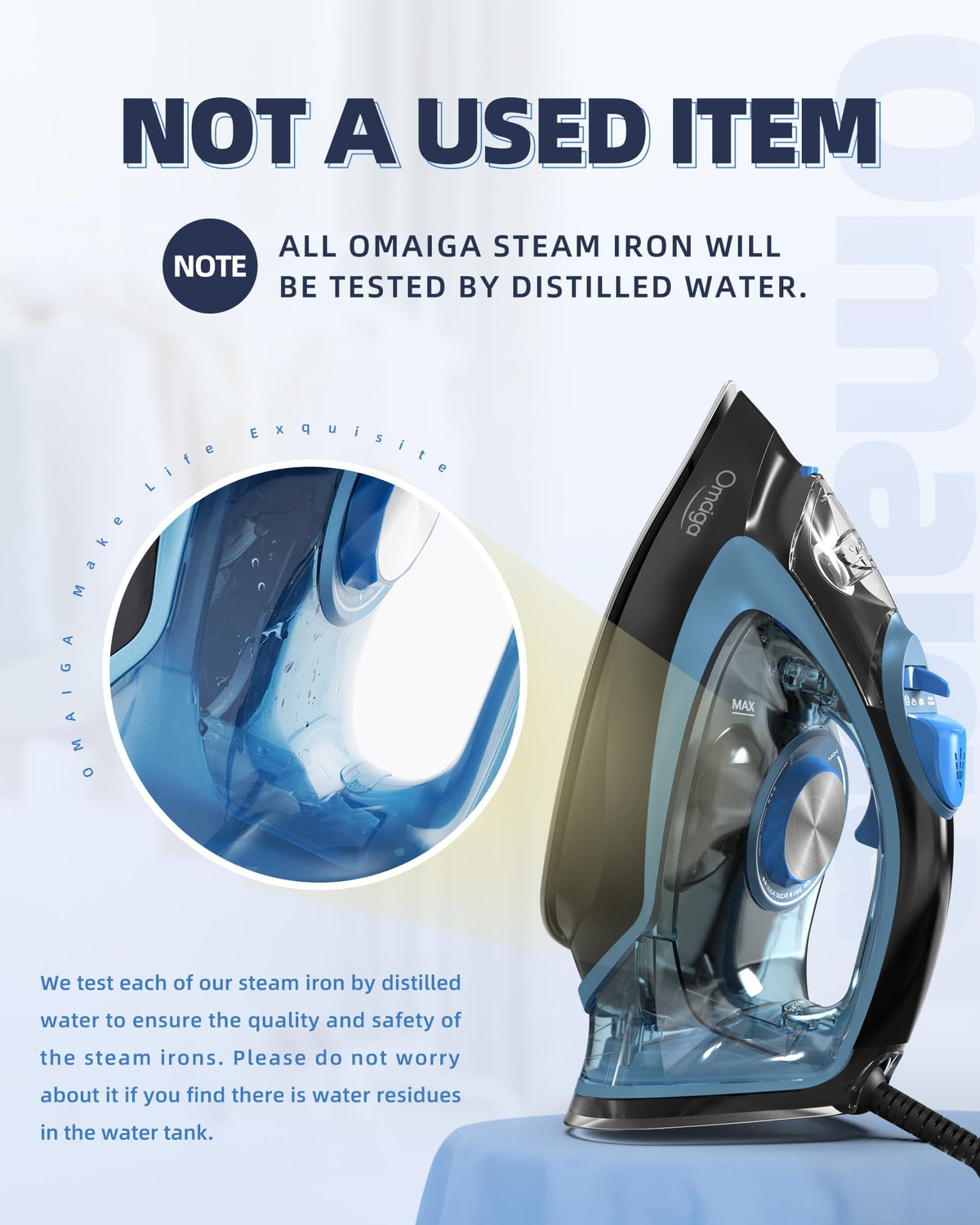 Steam Iron for Clothes
