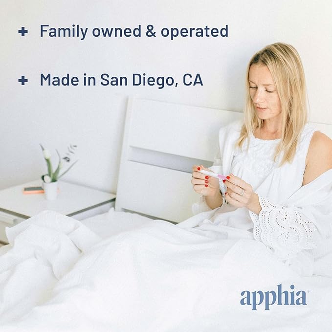 Apphia Early Detection Pregnancy Test (10 Pack) | FSA/HSA Eligible | Midstream Pregnancy Test | Get Results 6 Days Sooner – Made in The USA