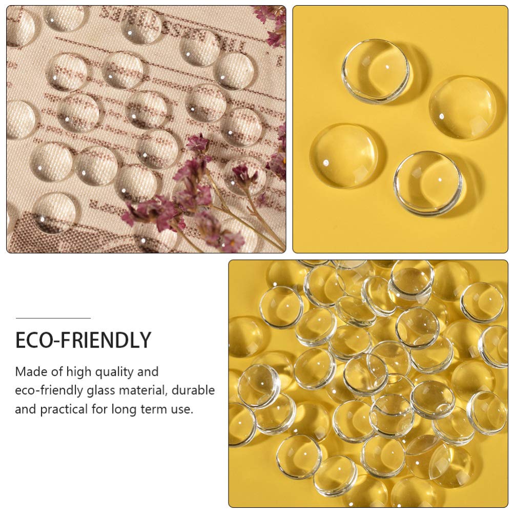 Beaupretty Nail Polish Display Stand 100Pcs Double-Sided Glass Color Chart Nail Art Sample Rack for Salon Manicure Tool Creative Color Chart Display