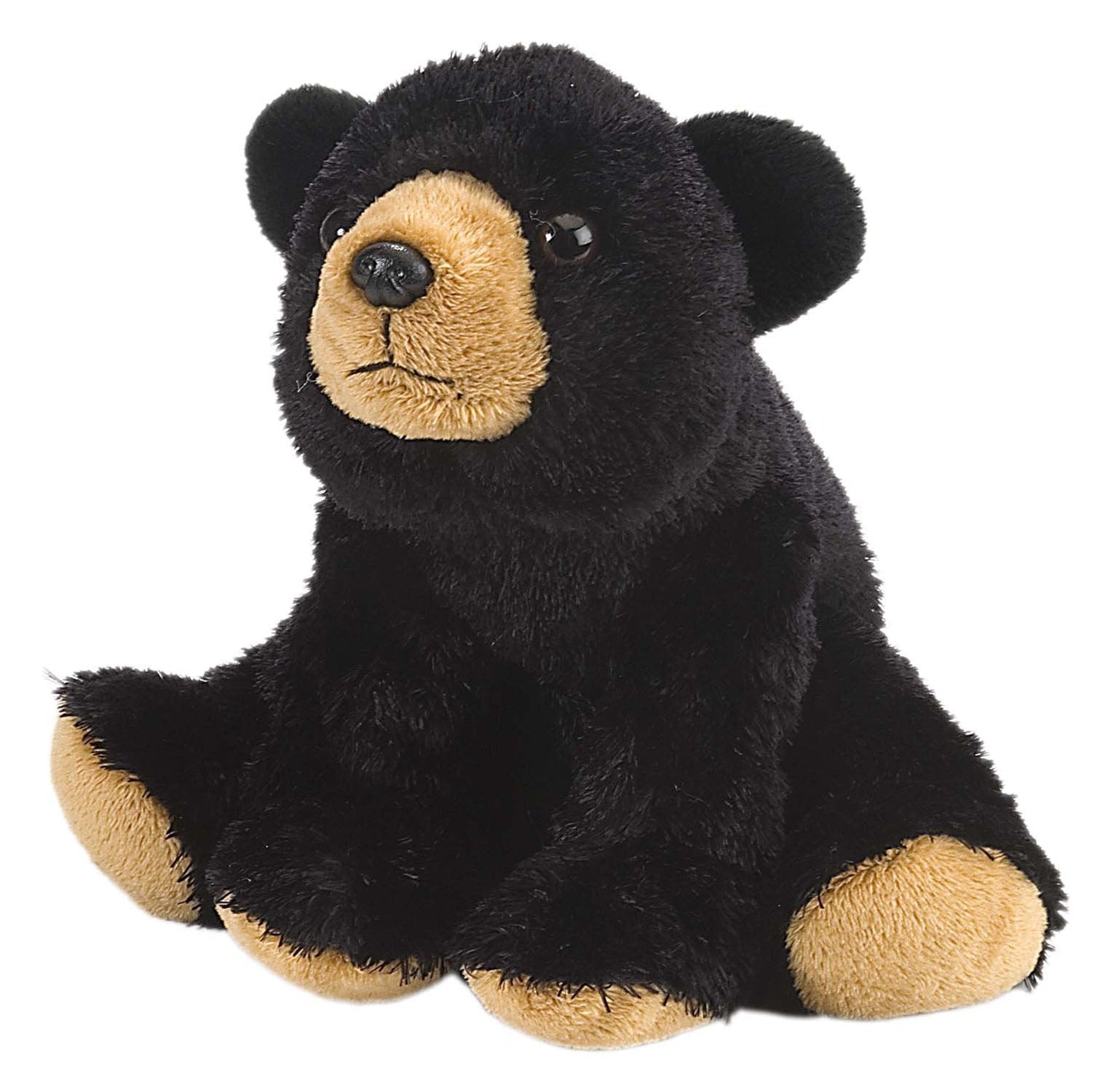 Wild Republic Black Bear Plush, Stuffed Animal, Plush Toy, Gifts for Kids, Cuddlekins 8