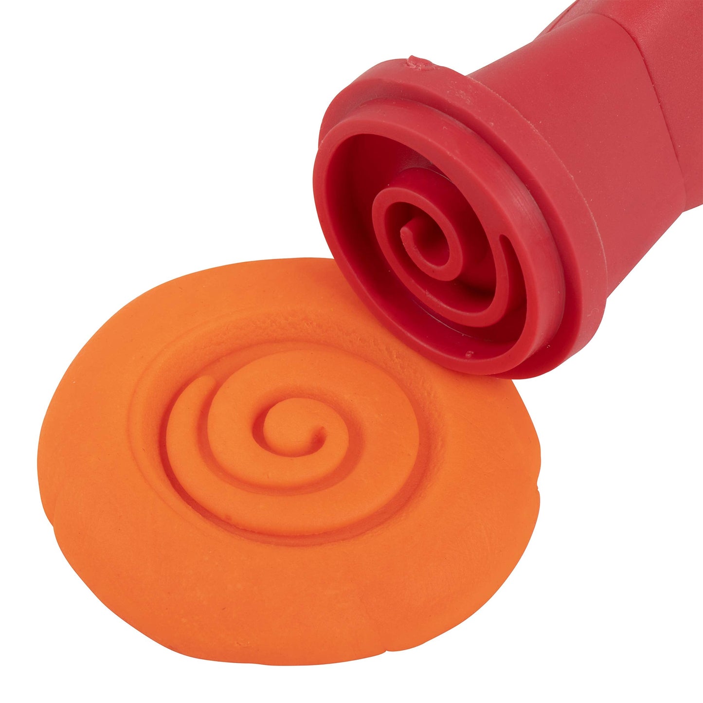 READY 2 LEARN Triangle Grip Stampers | Patterns | Set of 4 | Ages 2+ | Easy to Hold Paint and Dough Stampers for Kids