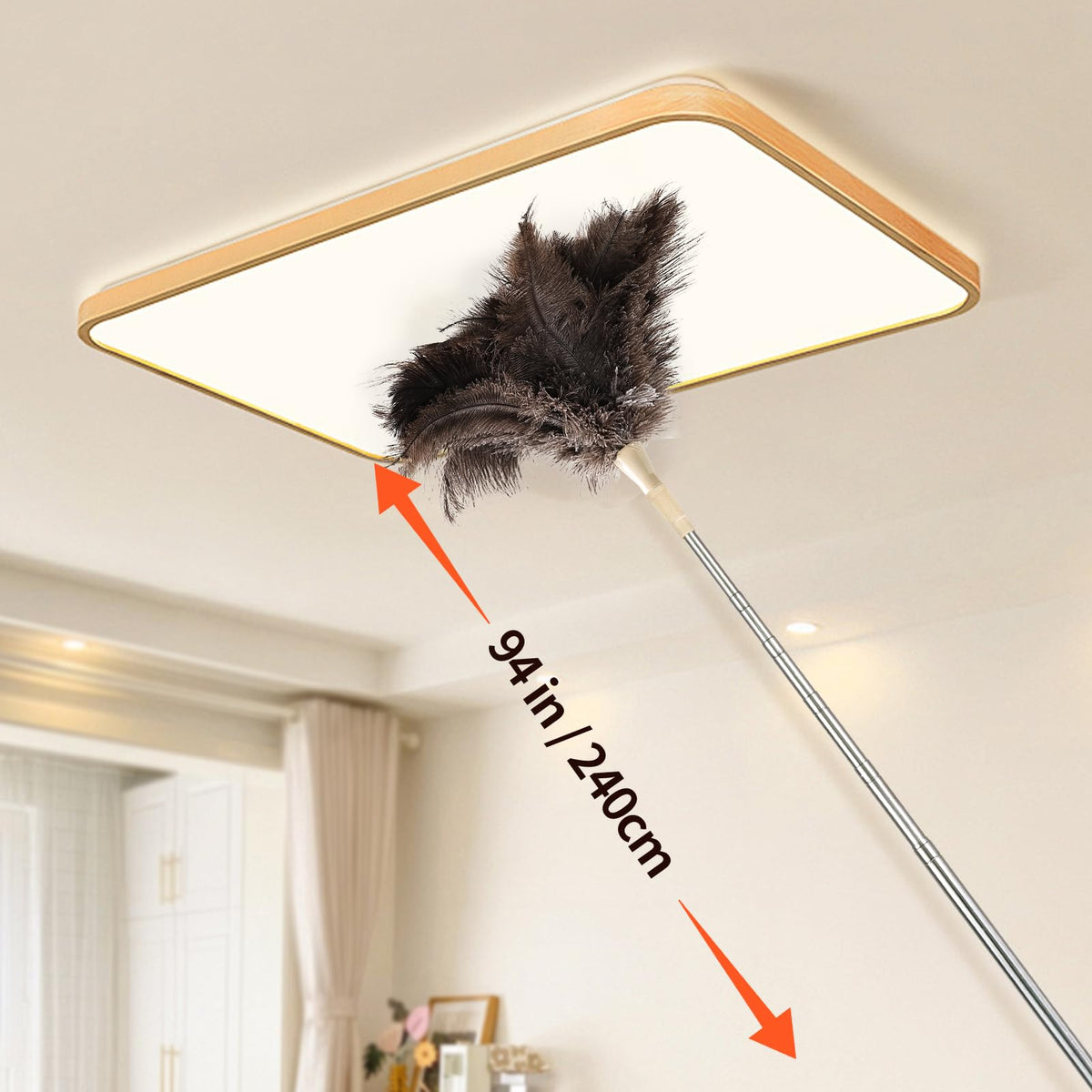 Extendable Cleaning Duster 94 Inch