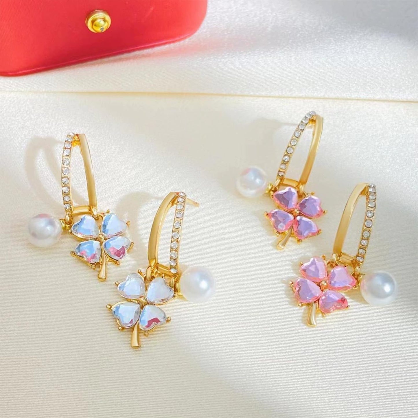 Lymphatic Earrings for Women Silver Zircon Hoop Huggie Earrings Dainty Fashion Jewelry Gifts