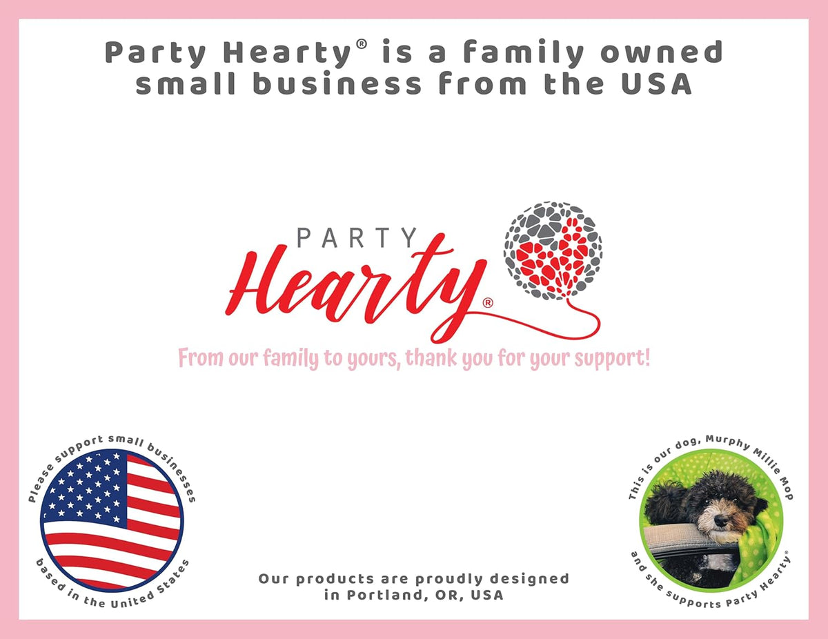Party Hearty Baby Shower Games for Girl, 50 pcs Pink Prediction & Advice Game, Fun Activity Cards, Baby Shower Ideas