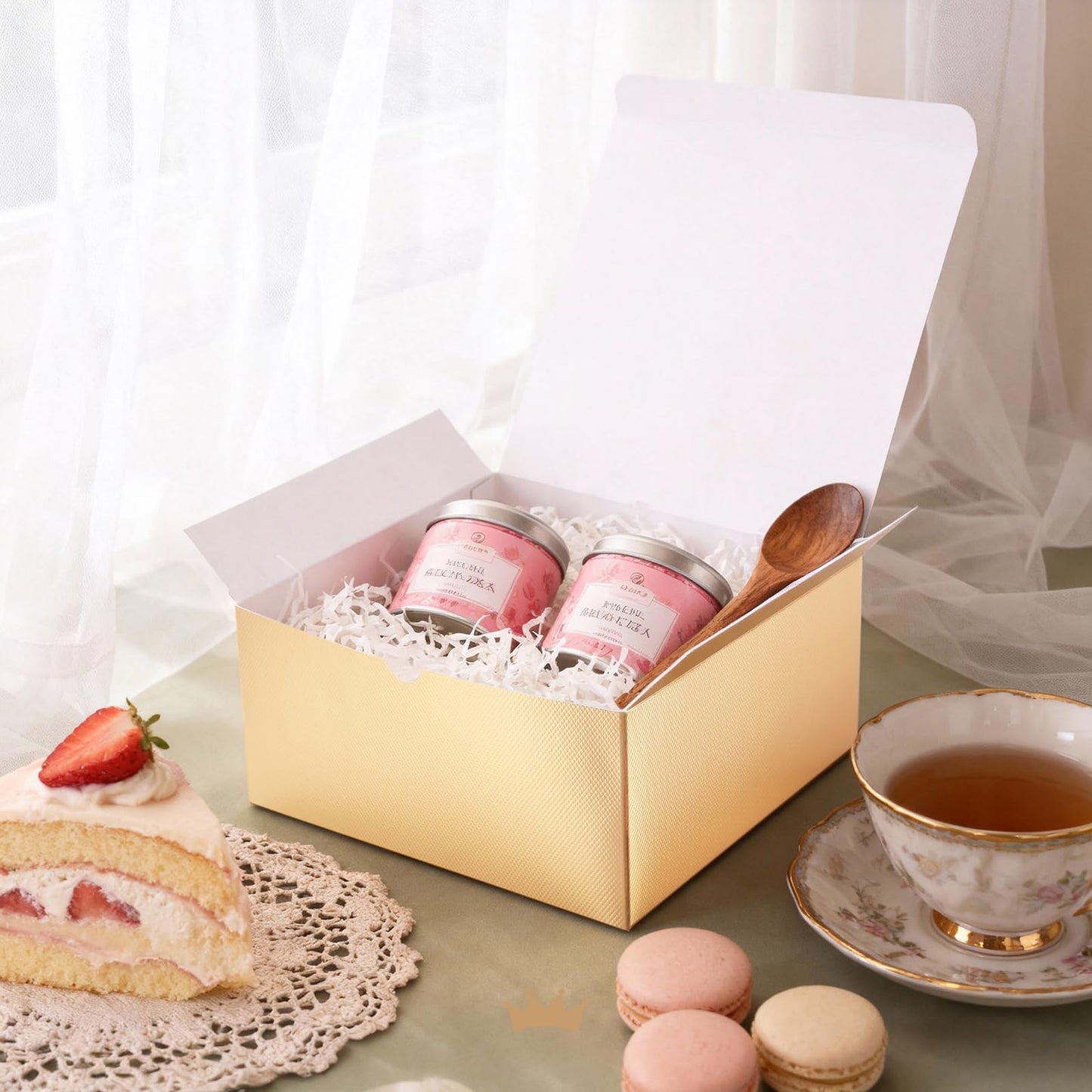 PACKQUEEN Gold Gift Boxes with Lids 10 Pack 8x8x4 Inches, Paper Bridesmaid Proposal Boxes, Christmas Gift Boxes in Bulk for Wedding, Party, Light Weight Gifts (Glossy Gold, Grain Texture)