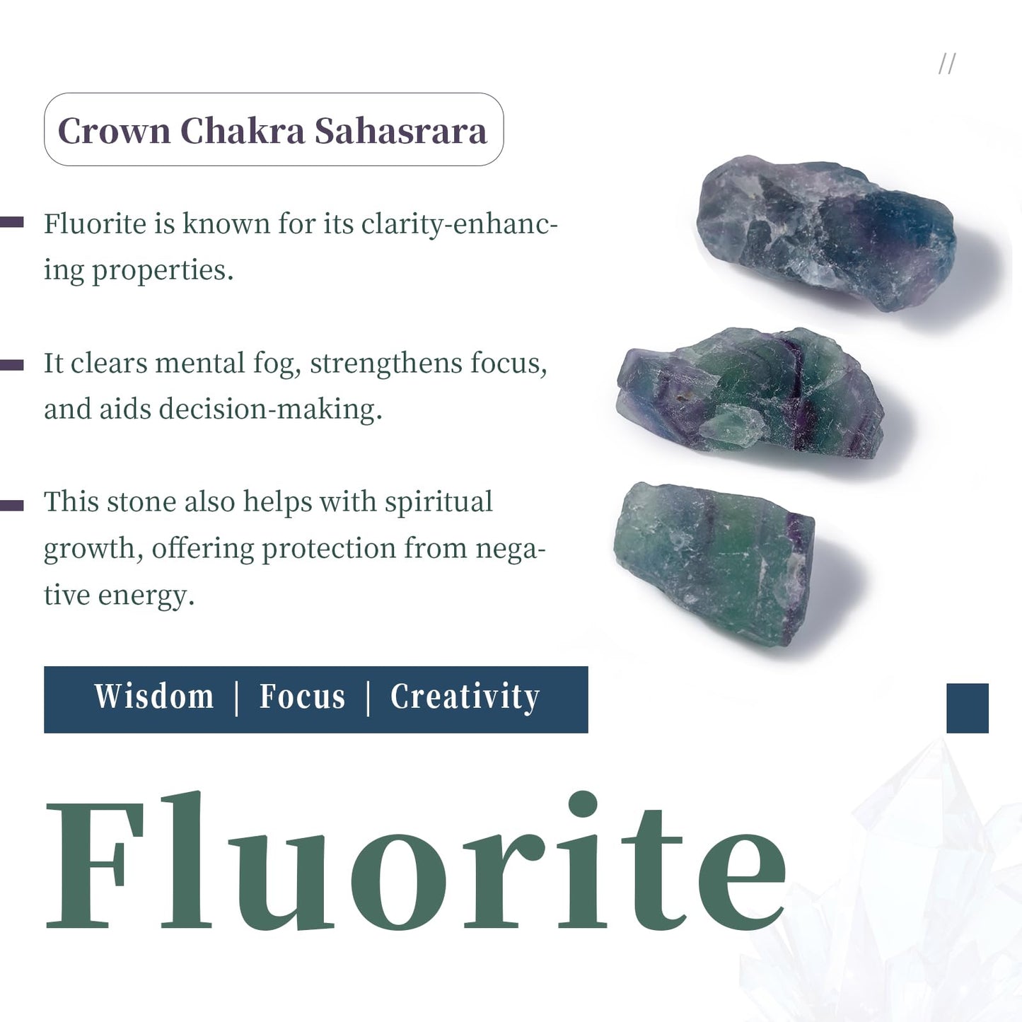 SUNYIK Fluorite Stone Essential Oil Diffuser Necklace for Women, Hexagonal Pointed Healing Crystal Perfume Bottle Pendant with Chain for Men, 28"