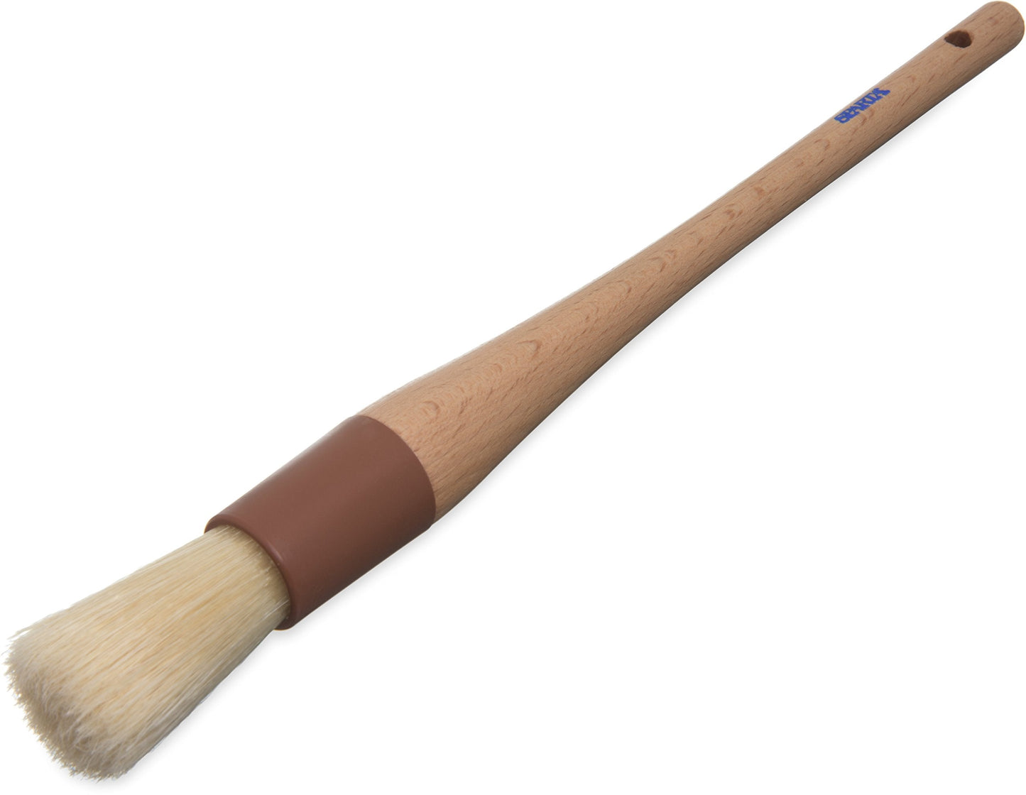 SPARTA Chef Series Basting Brush, Round Boar Bristle Pastry Brush for Cooking and Baking, 1" Wide, 1 Count