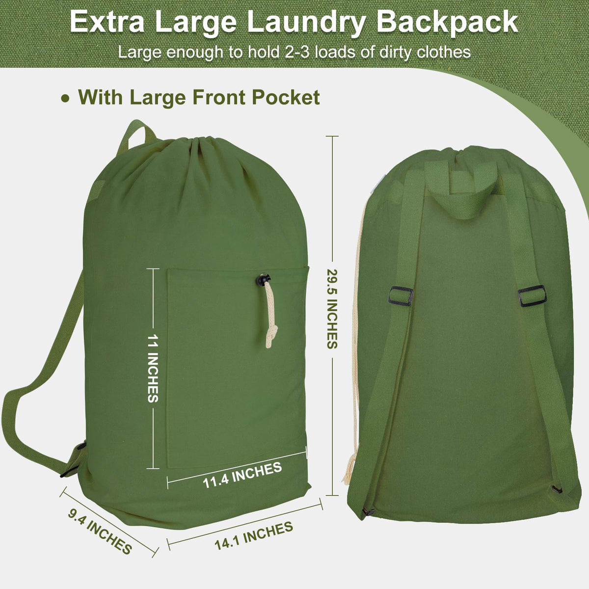 Laundry Bag Backpack
