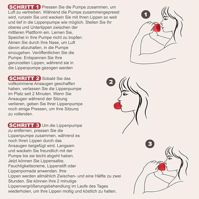 Cherry Shaped Lip Plumper Enhancer, Lip The Fast Sucker Beautiful Curves on Upper and Lower Lip Womens Silicone Lip Plumper Device