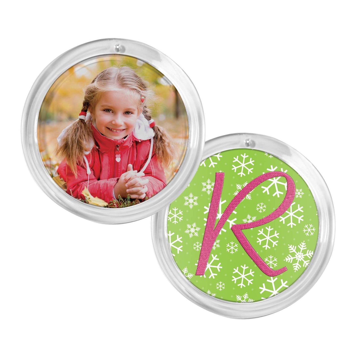 Snapins Create Your Own Round Ornaments - Pack of 12