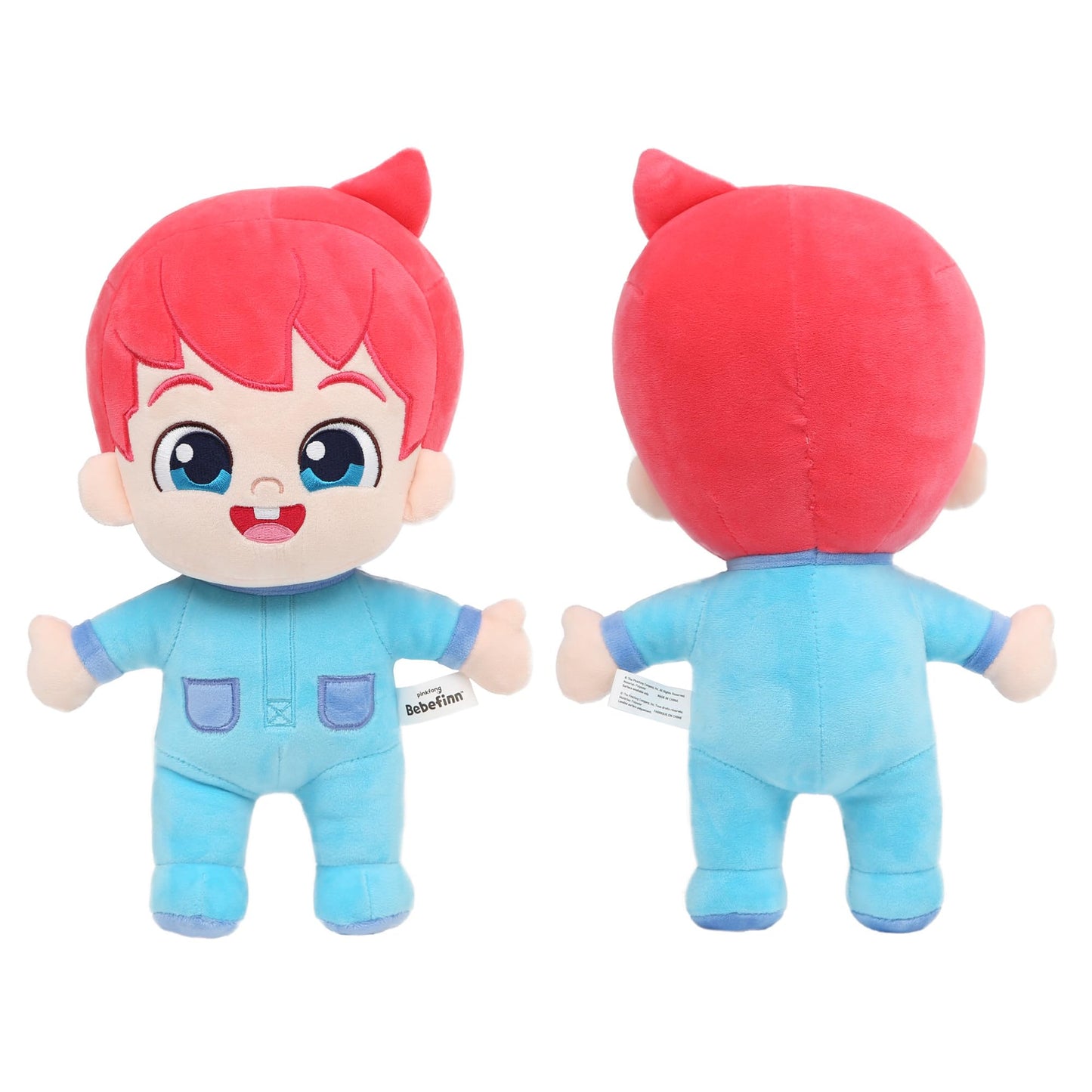 Pinkfong Bebefinn Plush Toy - Soft Cuddly Premium Plush Toy for Kids - Ages 1-5