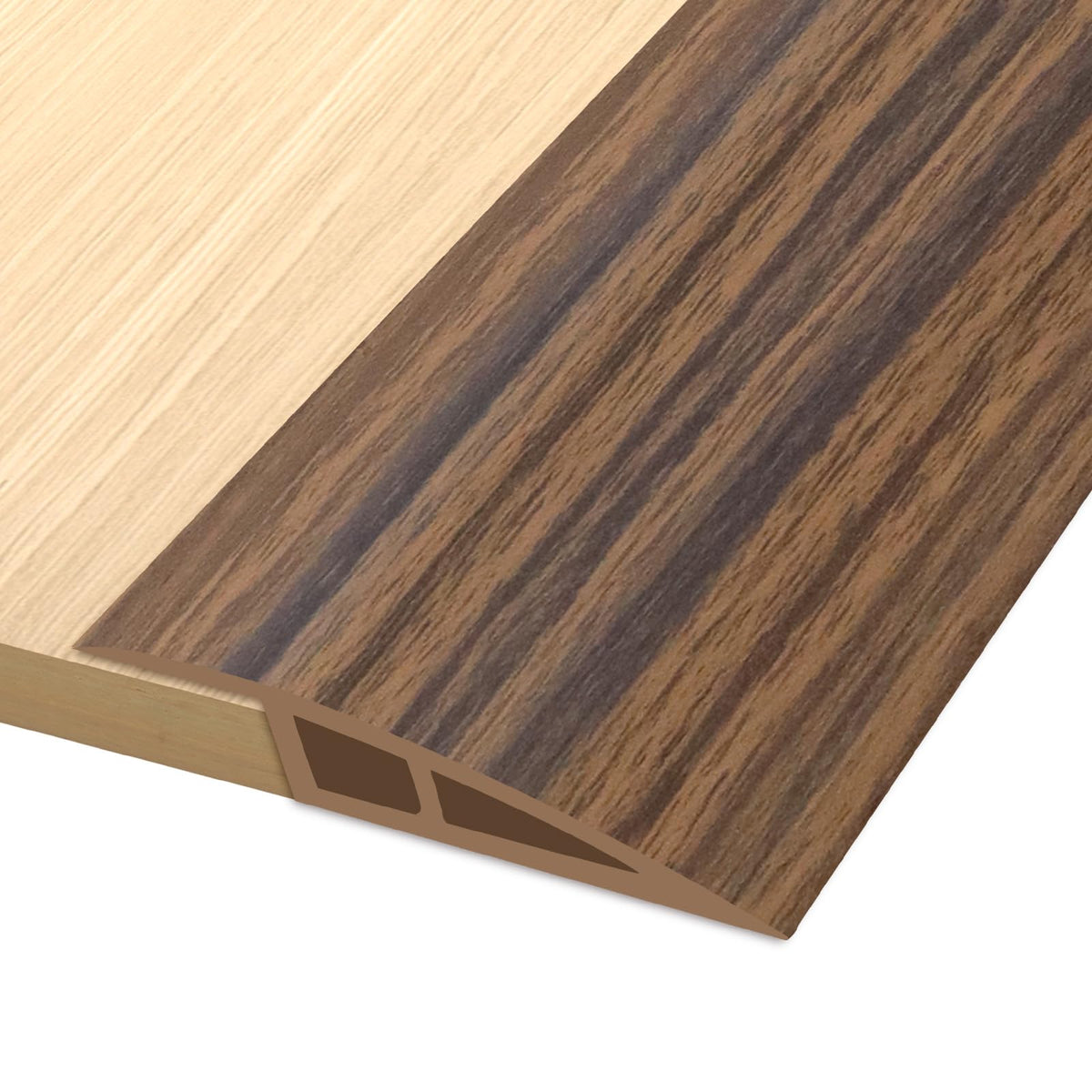 Vinyl Door Threshold Flooring Transition Strip Self Adhesive Carpet Edging Strip for Laminate Doorway Edge Threshold from 3 (10 Foot)