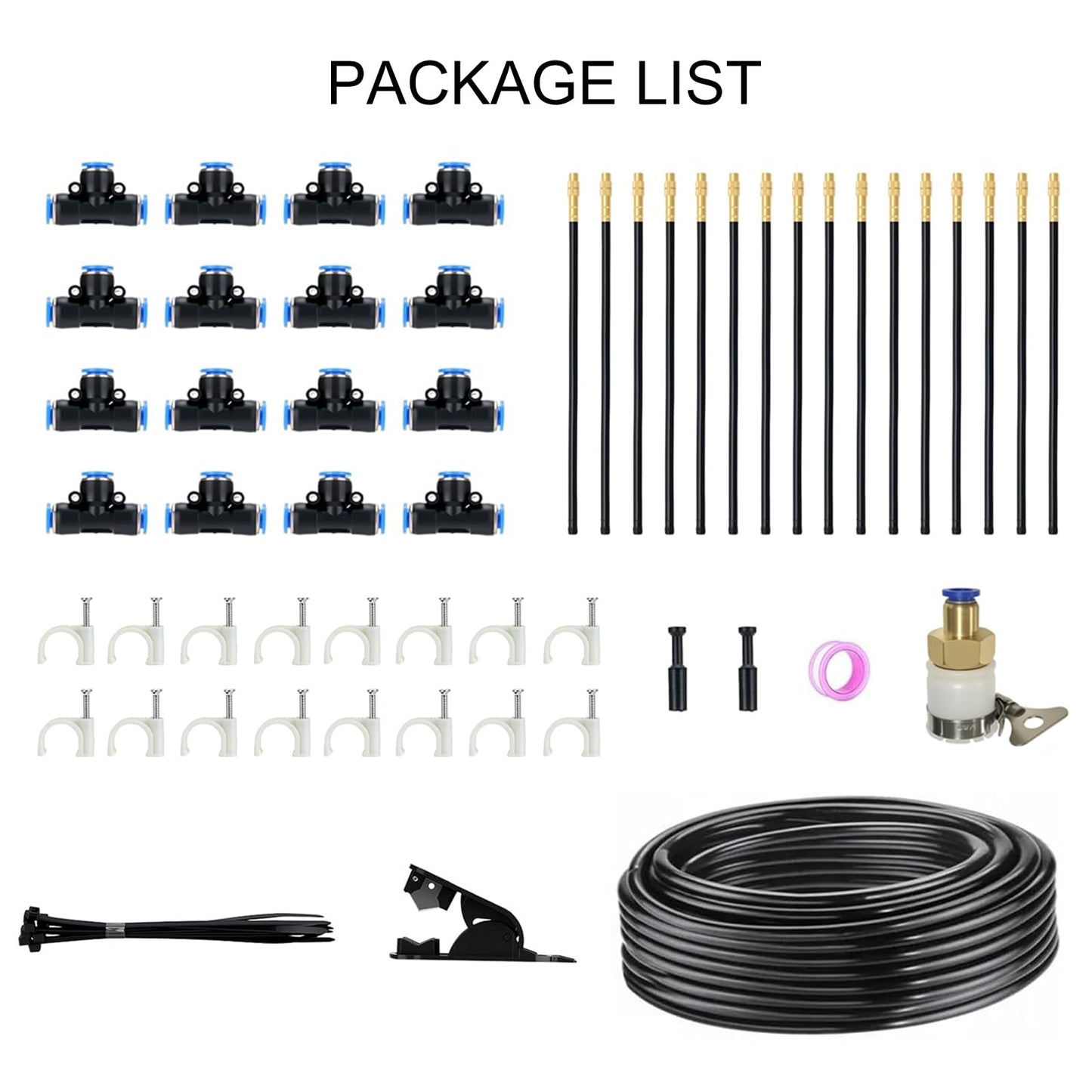 Drip Irrigation System, 50 FT Watering System, Garden Irrigation System for Yard, Lawn, and Plants