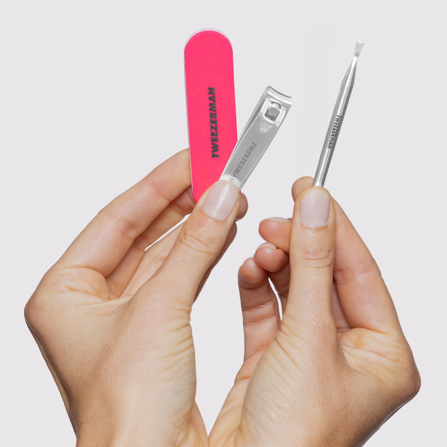 Tweezerman Mini Neon Nail Care Kit