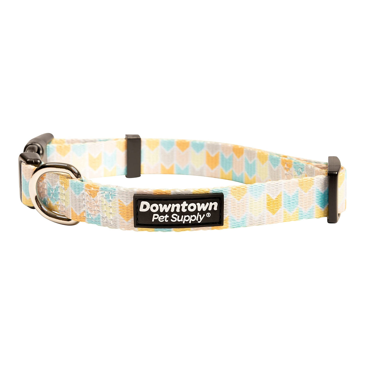 Downtown Pet Supply - Best & Fancy Dog Collar - Lightweight Adjustable with Quick Buckle & D-Ring - Hand Wash Safe - Pineapple - Large