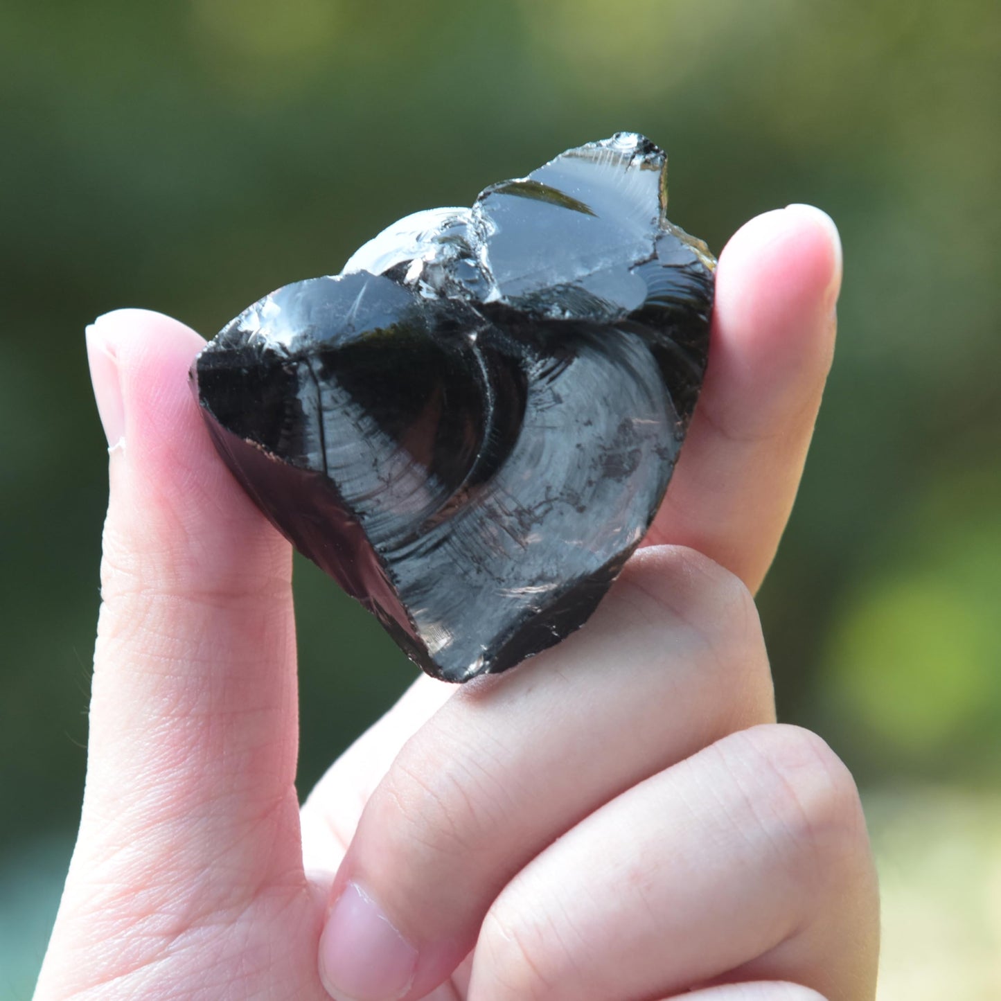 0.45lb Natural Black Obsidian Bulk Raw Crystals, 1.2-2″Large Healing Stones for Scorpio, Sagittarius, Protection, Tumbling, DIY Crafts, Meditation