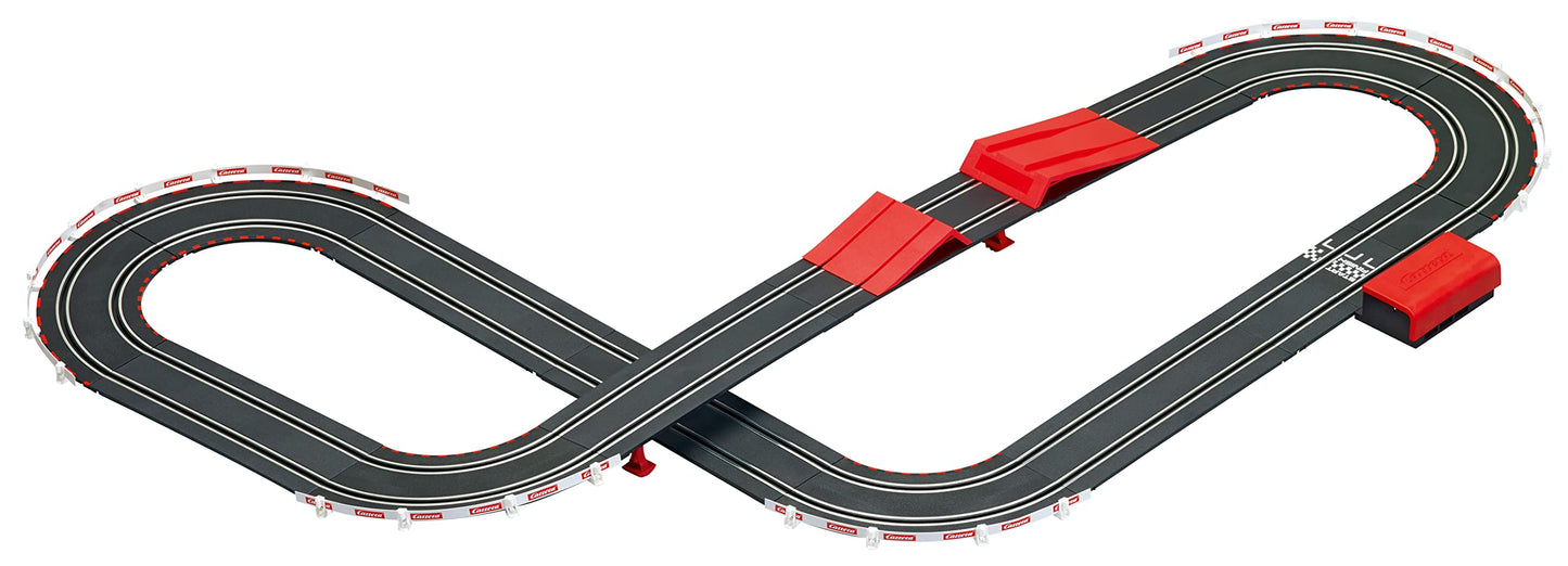 Carrera 63519 Police Battery Operated 1:43 Scale Slot Car Racing Track Set with Jump Ramp