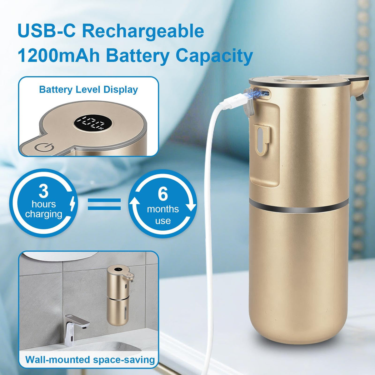 Automatic Liquid Soap Dispenser Touchless