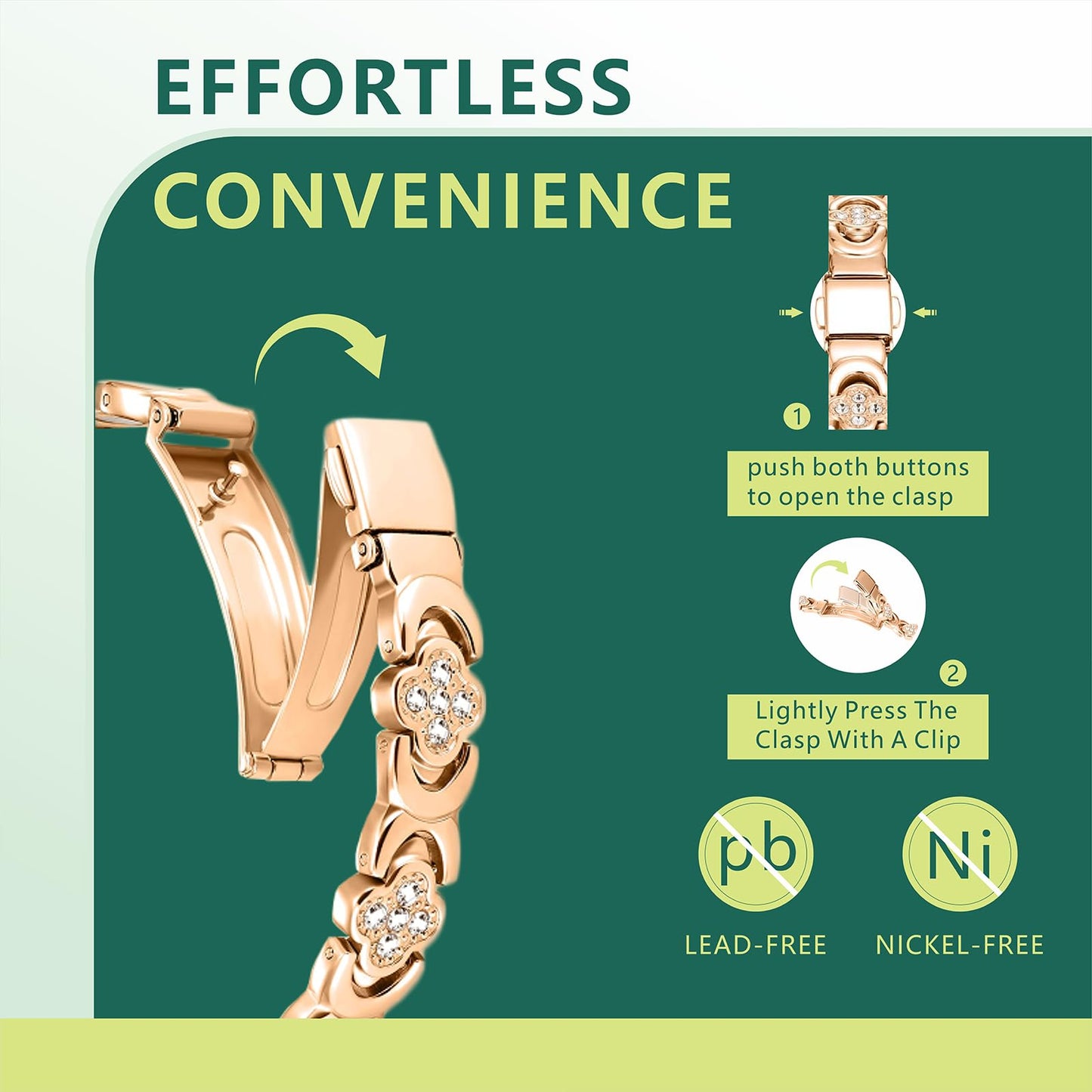 SCSCOZY Magnetic Copper Bracelets for Women with 3800 Gauss Magnets, Pure Copper Bracelet with Four Leaf Clover, Womens Copper Strength Bracelet with Adjustable Cuff for Arthritis