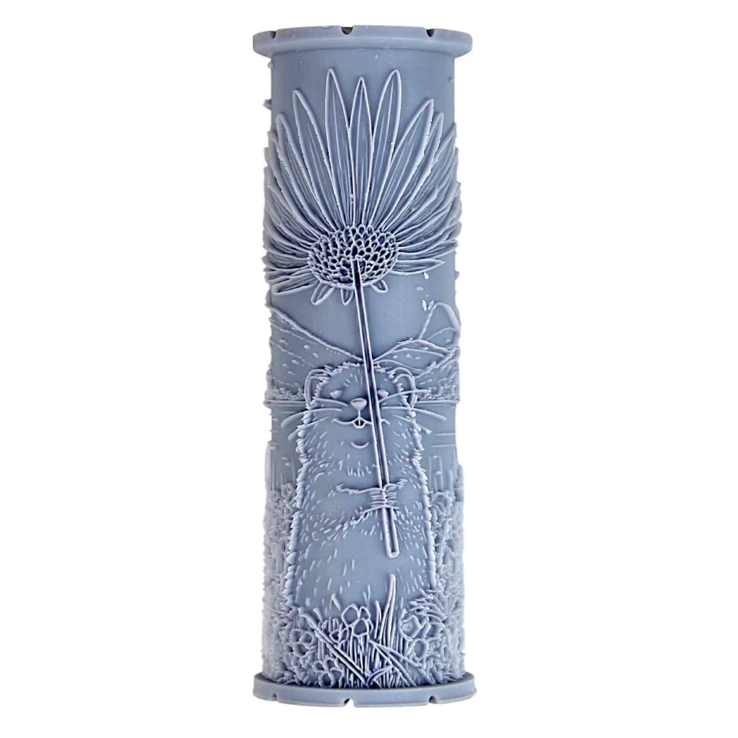 Quokka Clay Texture Roller (4") - Storybook Set #01 - Embossing Pattern Roller for Polymer & Ceramic Clay, Pottery & Crafts