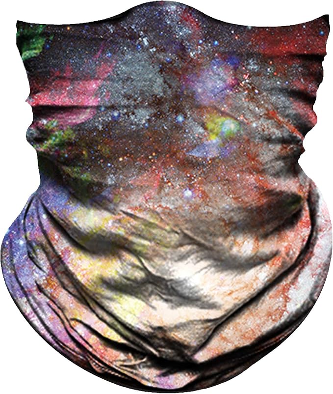 Obacle Neck Gaiter Face Mask Bandana for Dust Wind Sun Protection for Men Women