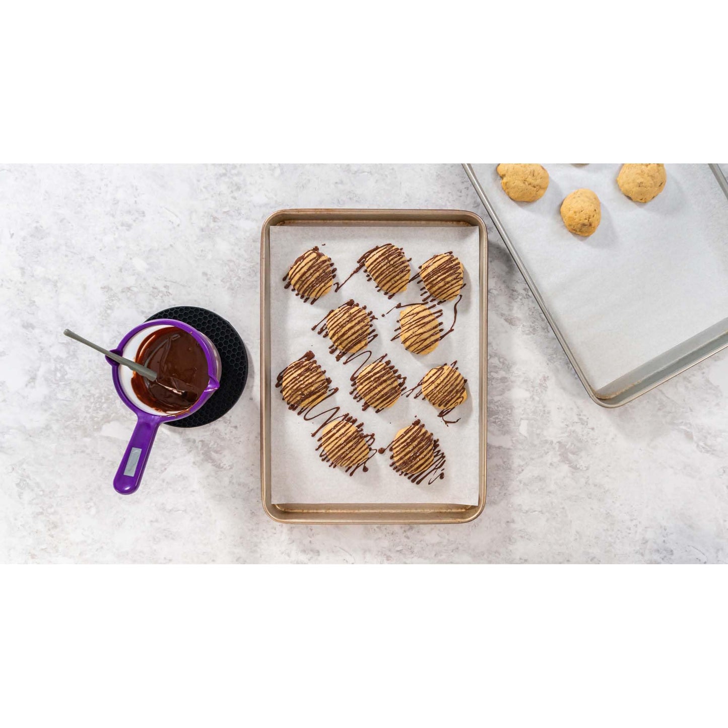 Mrs. Anderson’s Baking Non-Stick Pre-Cut Parchment Paper Sheets, 12 x 16-Inches, 24 Sheets
