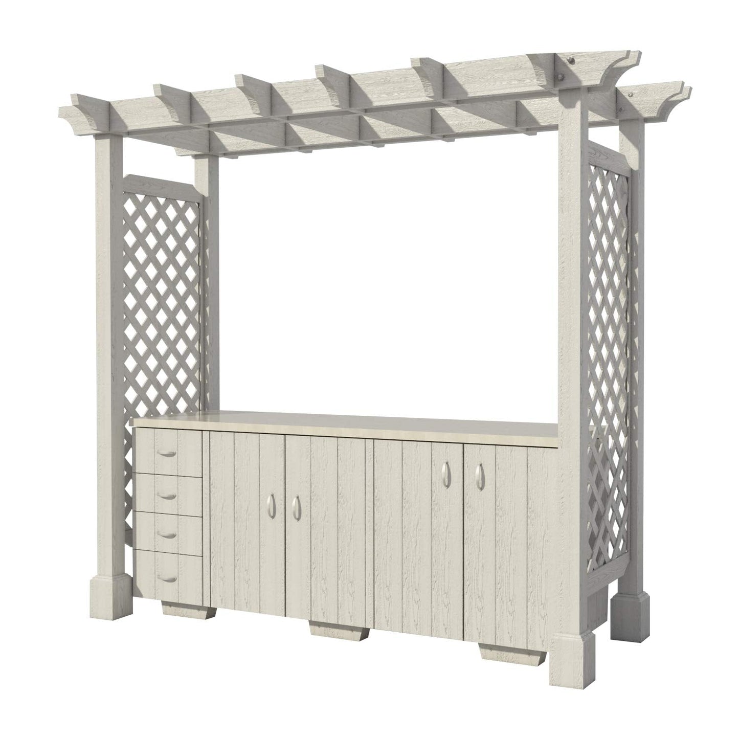 Ultimate Outdoor Kitchen with Pergola Plans DIY