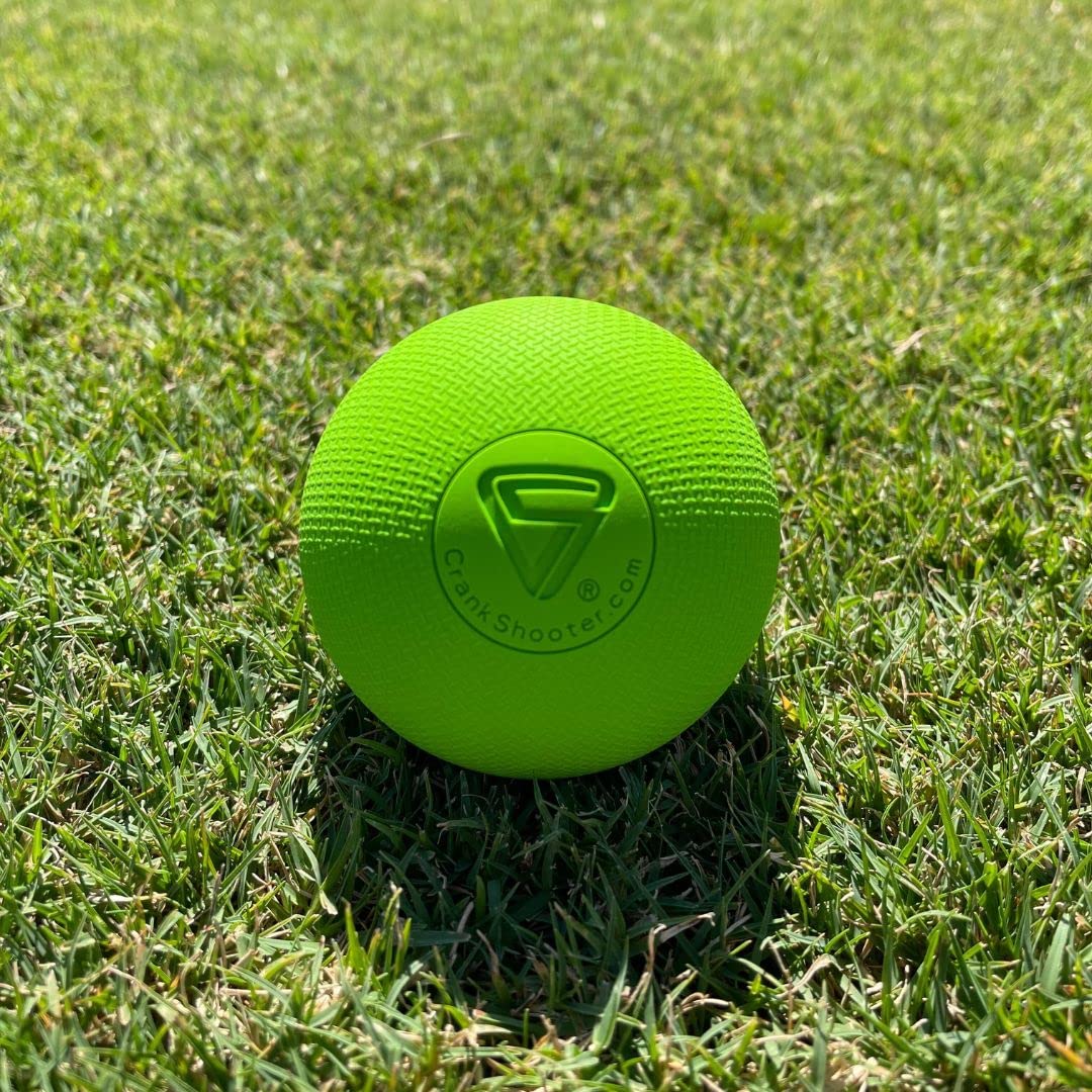 CRANKSHOOTER Lacrosse Ball Set, TX1 Extreme Grip™ Elite Game Balls, Enhanced Feel & Grip, 10 Dozen (Qty 120 /case), NOCSAE, NCAA, NFHS, and SEI Certified (Green)