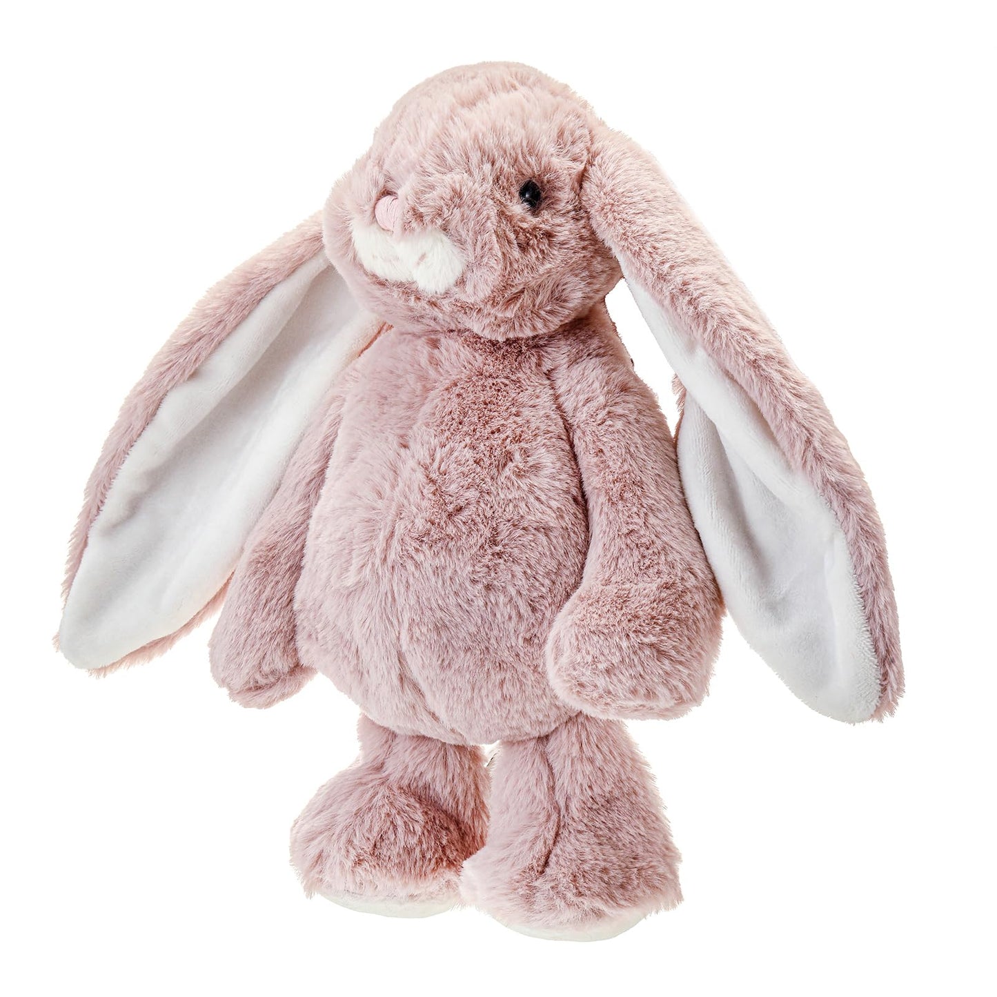 DILLY DUDU Pink Bunny Rabbit Stuffed Animal Plush Toy Best Gifts 10-Inch(L)