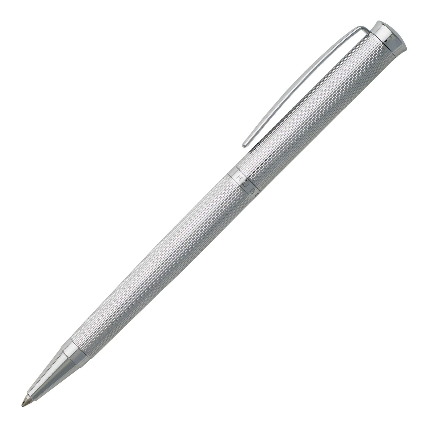 Hugo Boss – Sophisticated Diamond Ballpoint Pen – Chrome