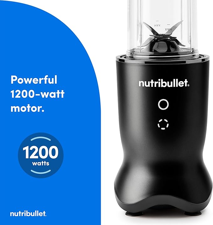 nutribullet Ultra Personal Blender NB50500AK, 32 oz, Satin Black (Renewed)