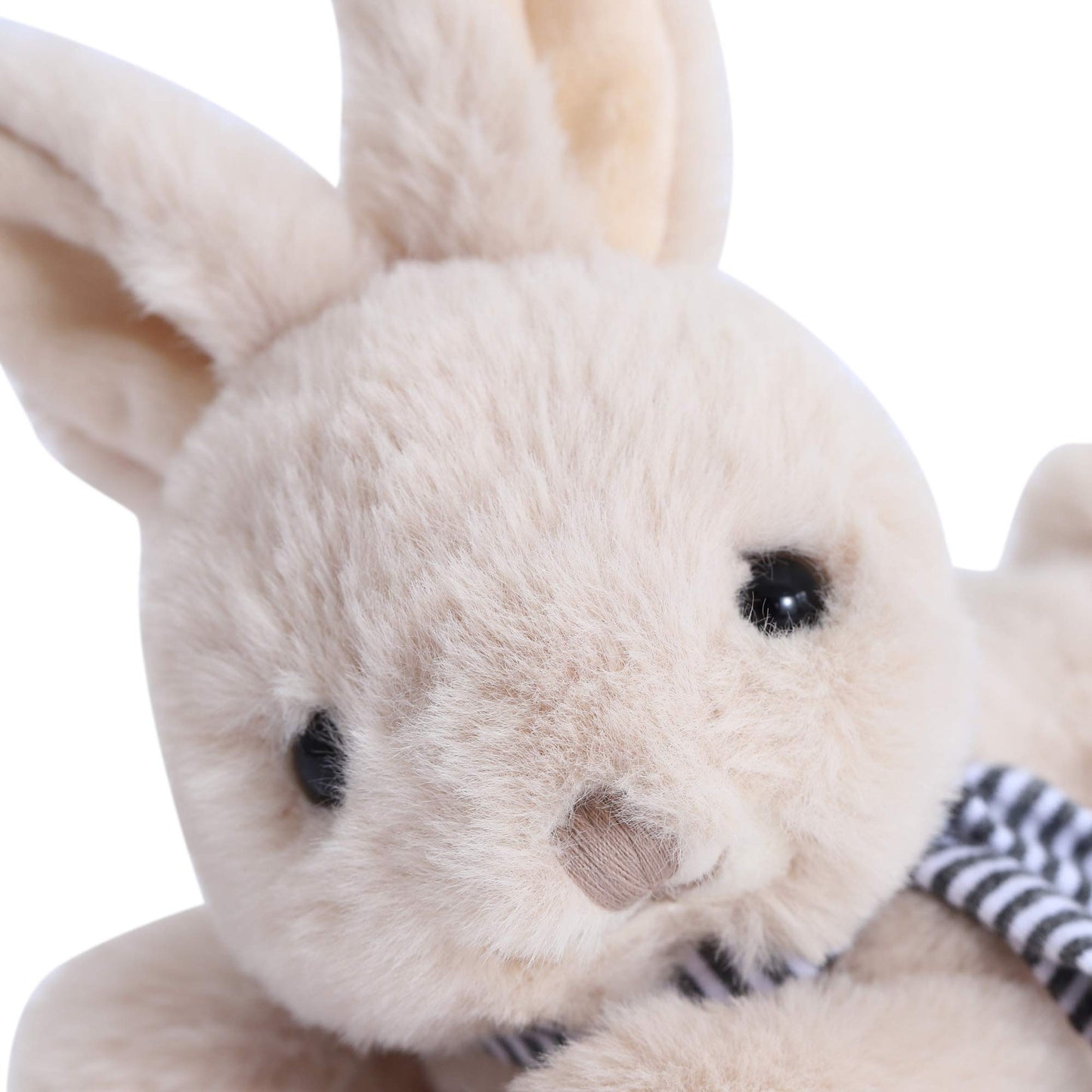 DILLY DUDU Beige Bunny Rabbit Stuffed Animal Plush Toy Best Gifts 6-Inch