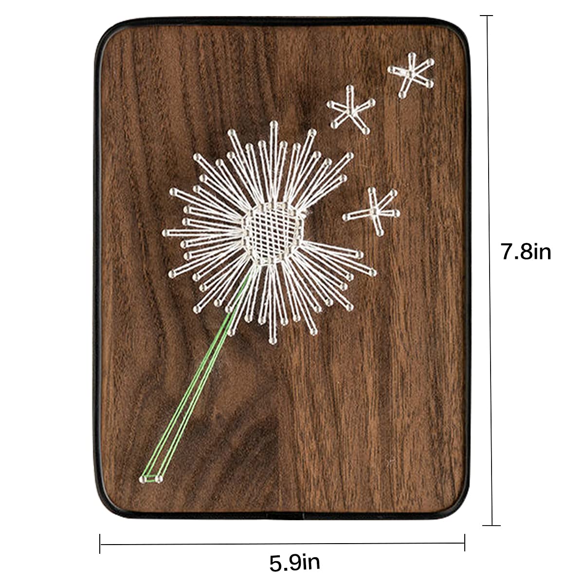 BAZIMA ALICE DIY String Art Kit for Beginner, Dandelion String Art,Unique Gift,Craft Kit for Holidays