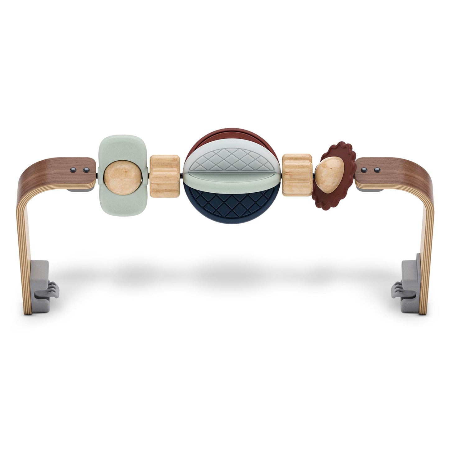 UPPAbaby Mira Wonder Wheel Toy Bar/Easily Attaches to Baby Bouncer/Sensory Entertainment