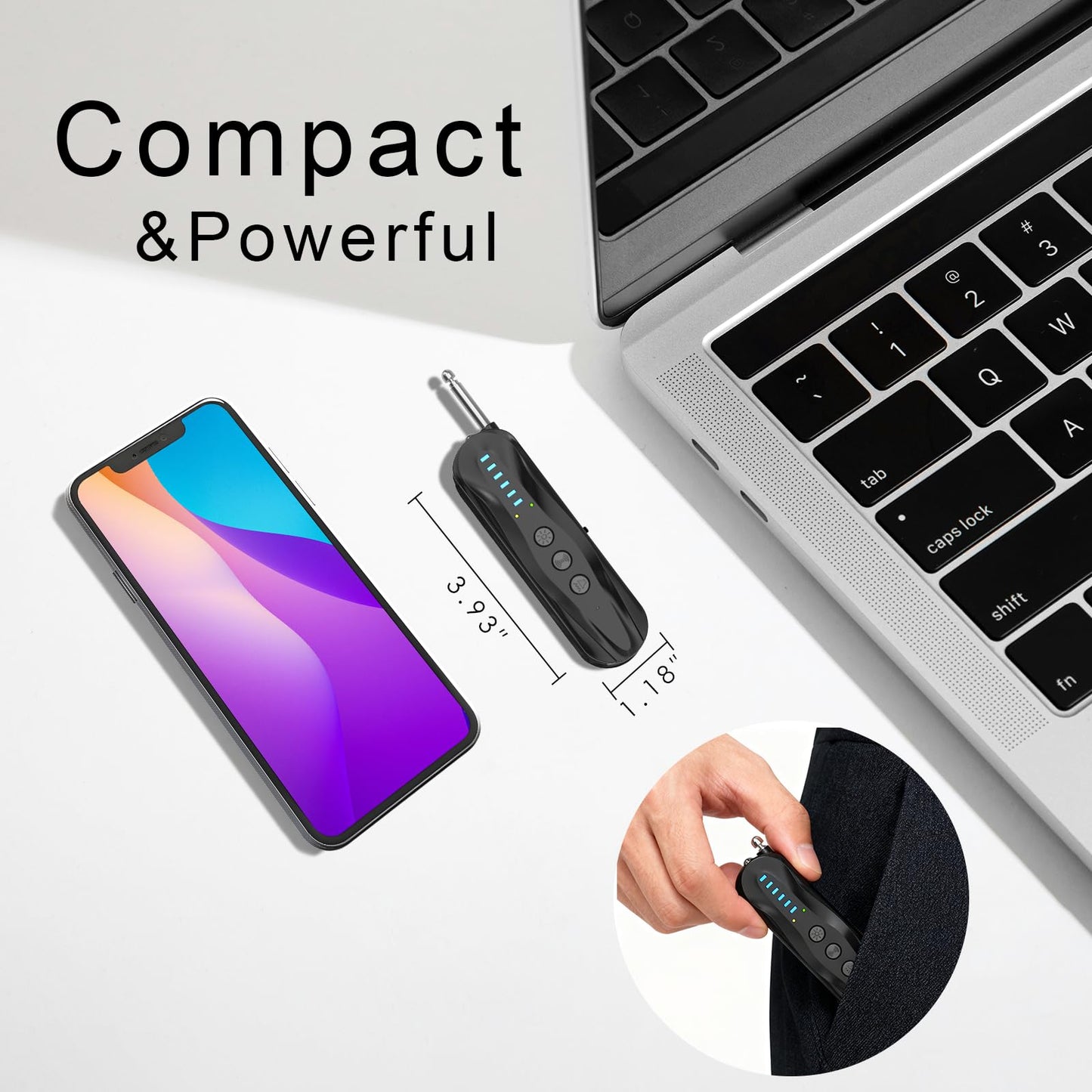 Hidden Camera Detectors & Anti-Spy Camera Finder, Wireless RF Signal Scanner, GPS Tracker Finder, Spy Device Detector for Travel, Office, Hotel, Dressing Room - Portable Privacy Protection